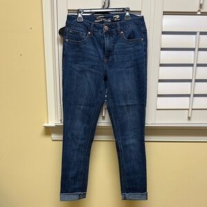 Seven7 Women's Ankle & Cropped Jeans - Dark Blue